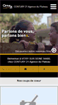 Mobile Screenshot of century21-adp-vitry-sur-seine.com